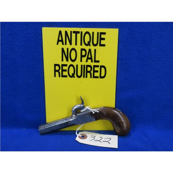 No PAL Required - Single Shot Cap & Ball Pistol in Approx. 45 Cal.