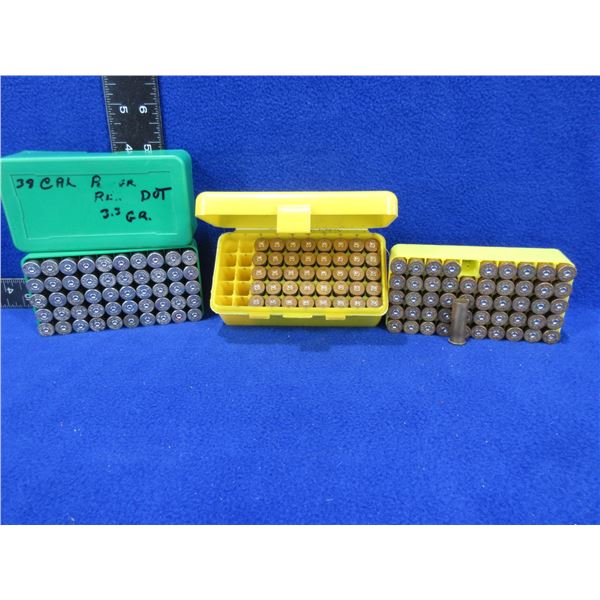 Brass Only - 38 Spl Unprimed - 2 Tubs of 50, Tub of 40