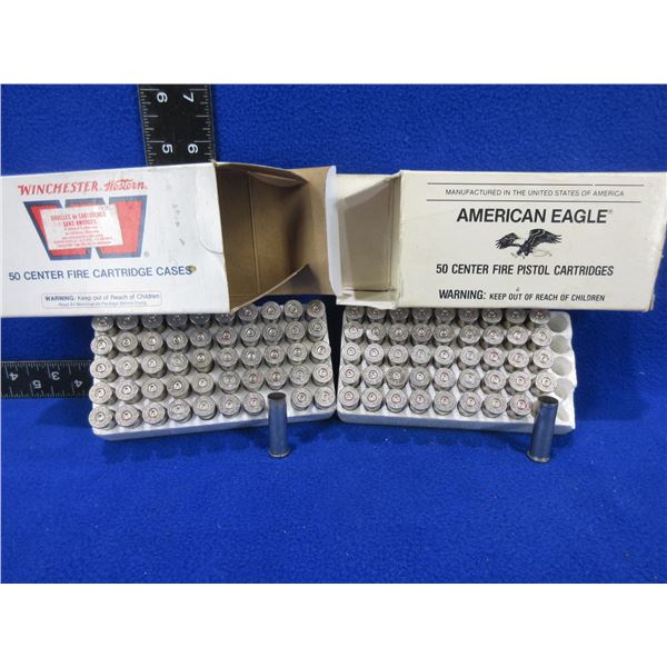 Brass Only - 357 Mag Unprimed - Box of 50, Box of 45