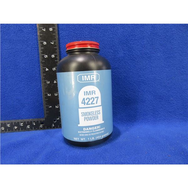 IMR 4227 Smokeless Powder - 174 Grams Including Tub