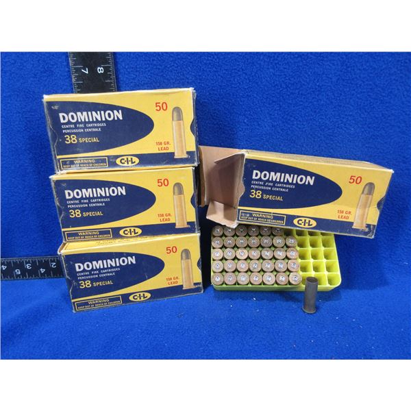 Brass Only - 38 Spl Unprimed - 3 Boxes of 50, Box of 35