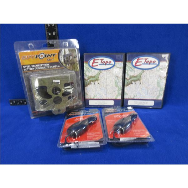 Lot of Misc. - 2 Heated Insoles Car Chargers, 2 Etopo