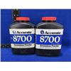 Image 1 : Accurate 8700 Smokeless Powder - 2 Sealed 1 lb Tubs