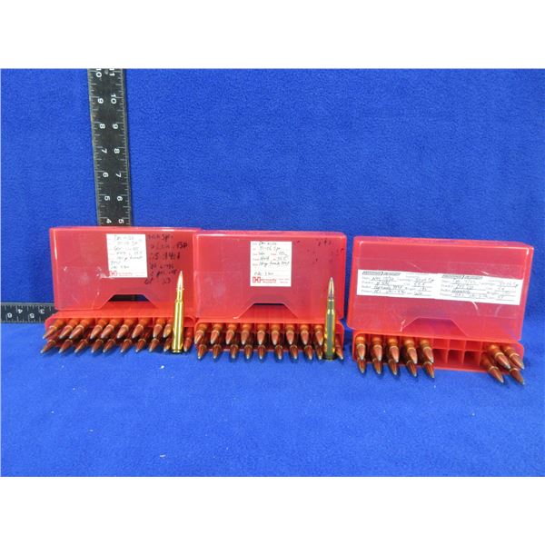 30-06 Sprg Reloads - 2 Case-Gard Tubs of 20, Tub of 14