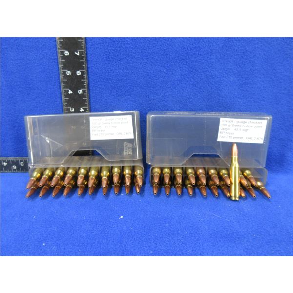 7MM-08 Rem. Reloads - 2 Case-Gard Tubs of 20