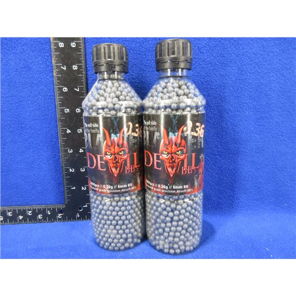 Blaster Devil Airsoft BB's - 0.36g/6mm BB