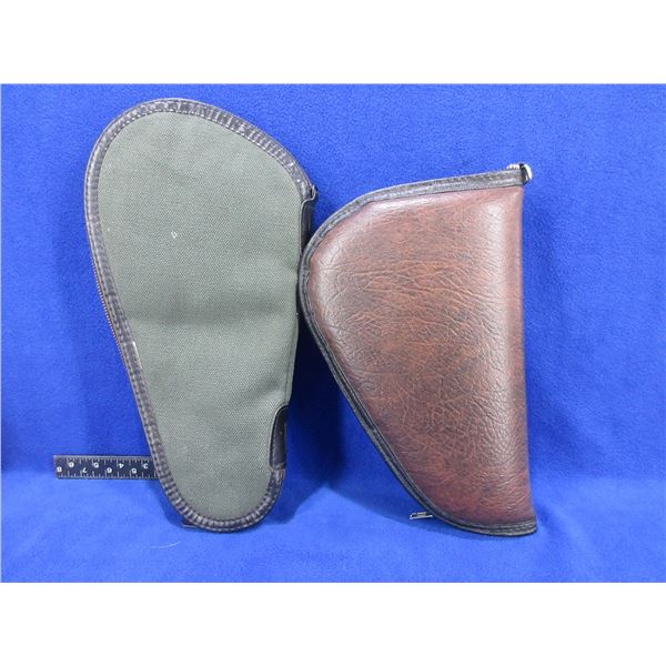 2 Soft Handgun Cases - 14" x 7", 12" x 7"