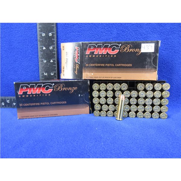357 Magnum 158gr JSP PMC Bronze Pistol Cartridges