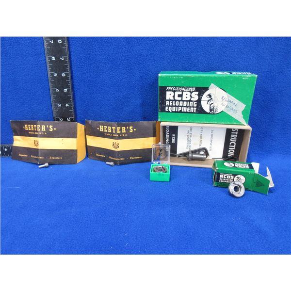 Lot of RCBS Reloading Tools - # 3 and # 4 Shellholders