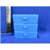 Image 1 : 3 Dillon Precision 45 - 41 & 44 Mag 50 Count Ammo Boxes