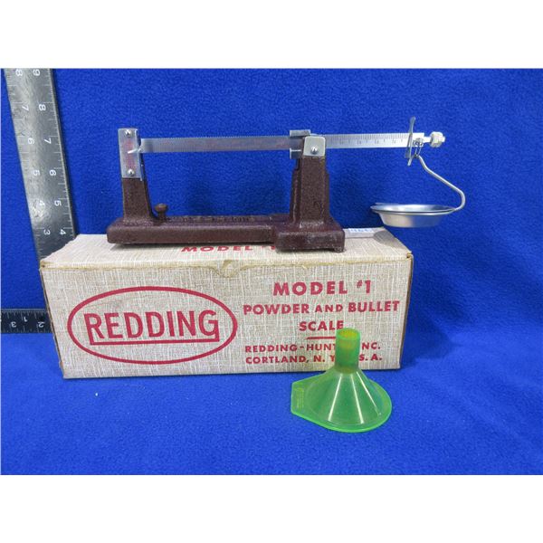 Vintage Redding Powder and Bullet Scale Model # 1