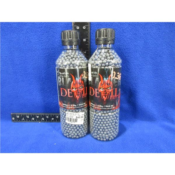 Blaster Devil Airsoft BB's - 0.36g/6mm BB