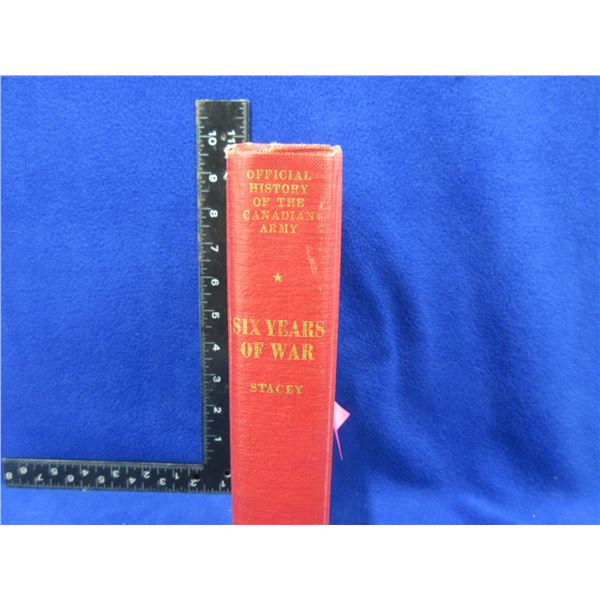 1 Book - Six Years of War - Department of National Defence