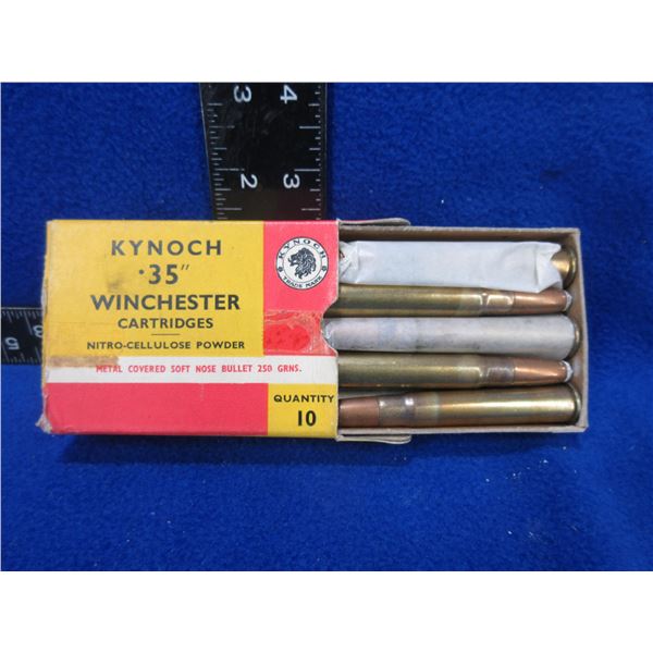 Collector Ammo - 35 Winchester Kynoch Cartridges