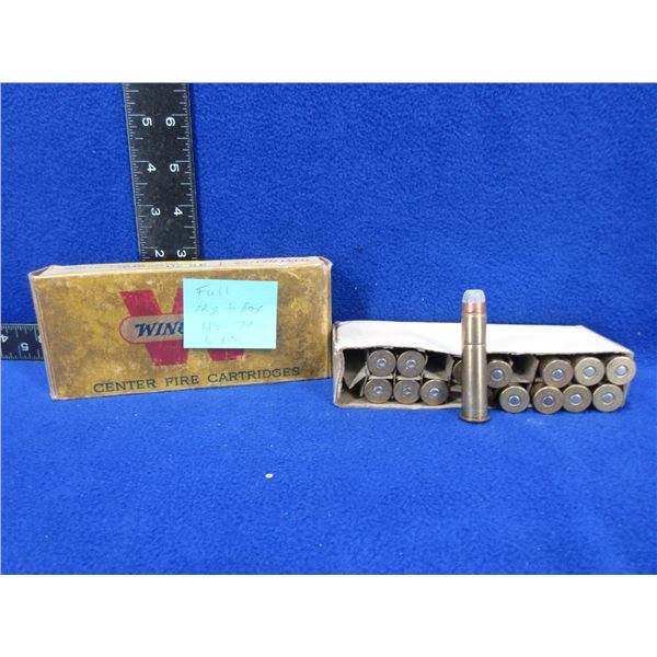 Collector Ammo - 45-70 Gov't SP Winchester Cartridges