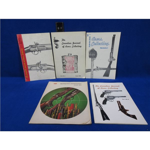 5 Books - Arms Collecting, CIL Sporting Arms & Ammunition