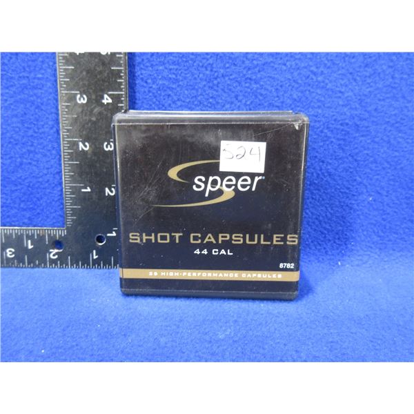 44 Cal. Speer Shot Capsules - Sealed Box of 25