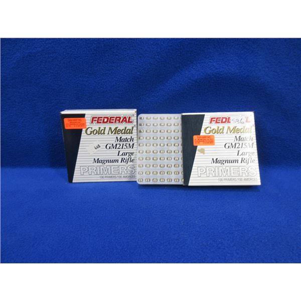 Federal Large Rifle Magnum Match GM215M Primers