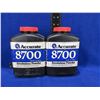 Image 1 : Accurate 8700 Smokeless Powder - 2 Sealed 1 lb Tubs