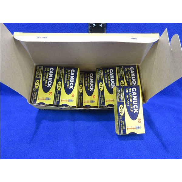 Collector Ammo - 22 LR SV CIL Canuck Cartridges