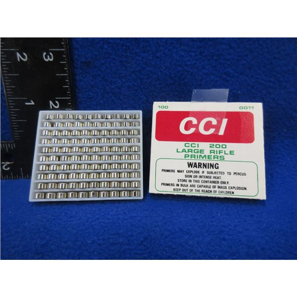 CCI 200 Large Rifle Primers - Pack of 100