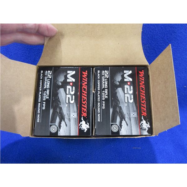 22 LR 40gr Winchester M22 Target & Plinking Cartridges