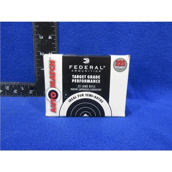 22 LR 40gr Federal AutoMatch Target Grade Cartridges