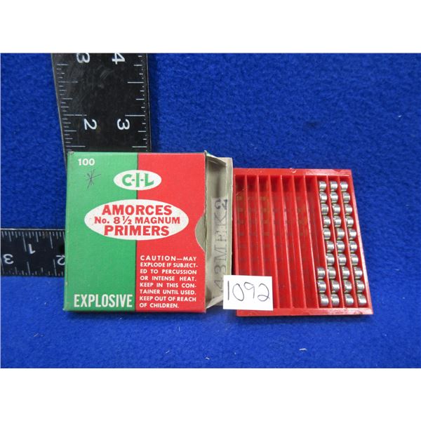 CIL No. 8 1/2 Primers - Pack of 33 - Must Ship Purolator