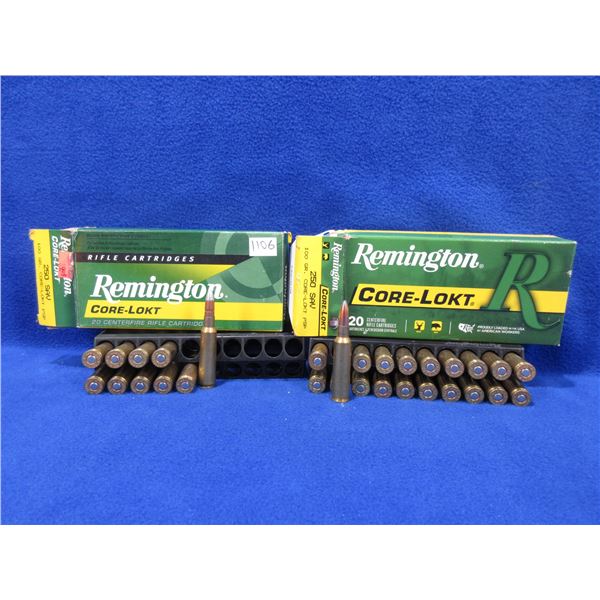 250 Savage Reloads - Box of 20, Box of 10