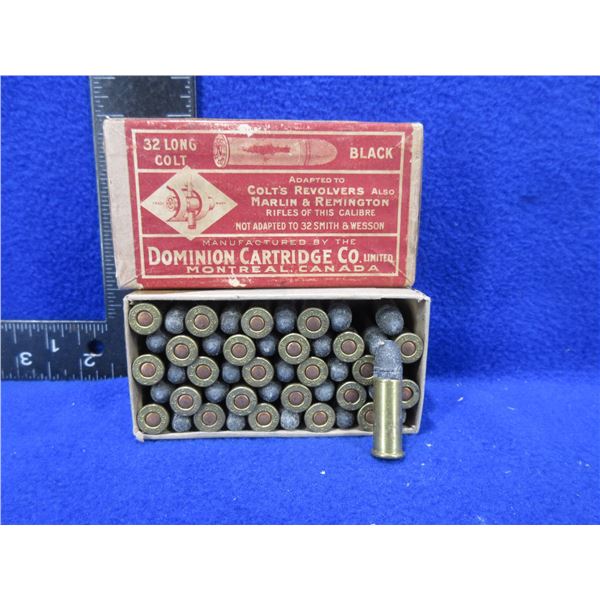 Collector Ammo - 32 Long Colt Dominion Cartridges