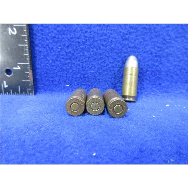 Collector Ammo - 9.8MM Colt Auto WRA Co. Cartridges