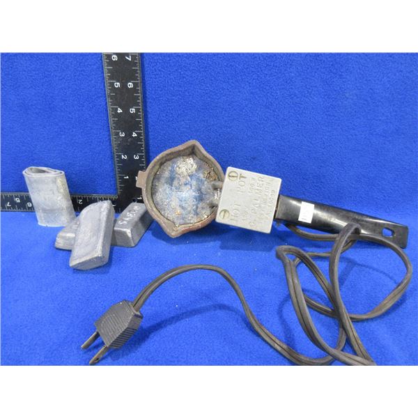 C. Palmer Lead Melting Hot Pot with 1.6 Kg of Lead