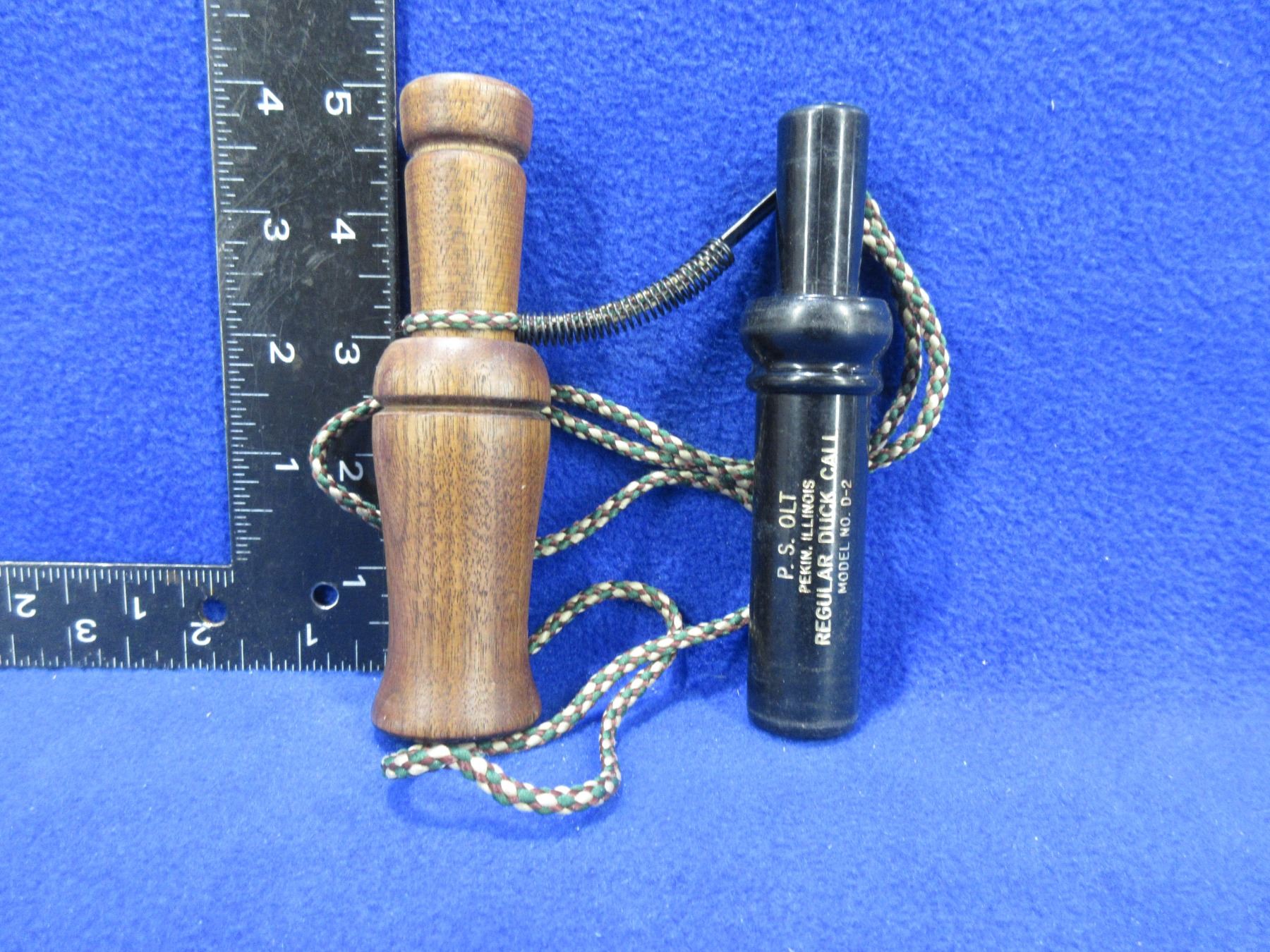 P.S. Olt Duck Call Model D2 and Lohman Duck Call