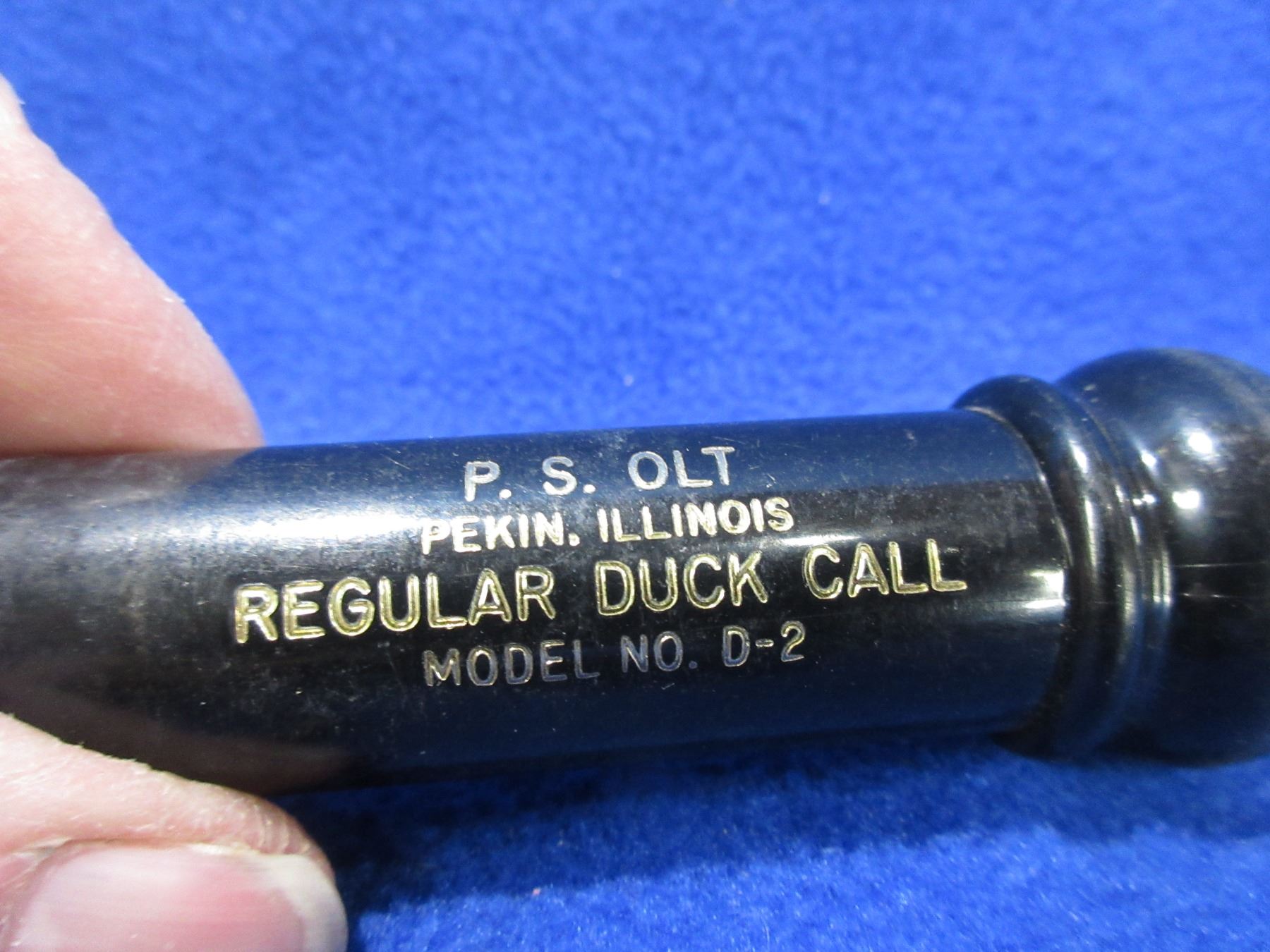 P.S. Olt Duck Call Model D2 and Lohman Duck Call