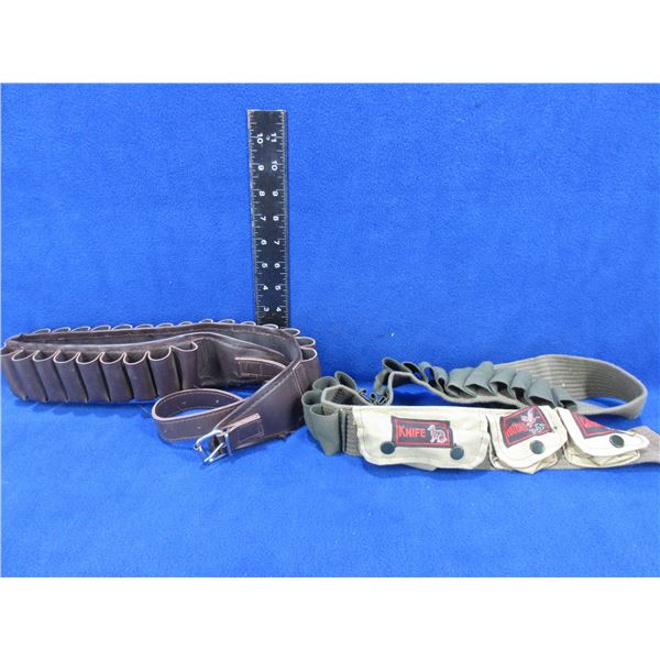Lot of Misc. - 2 Ammo Belts - 38", 44"