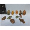 Image 1 : 11 Arrowheads - Approx. 3/4" to 1 1/4" Length
