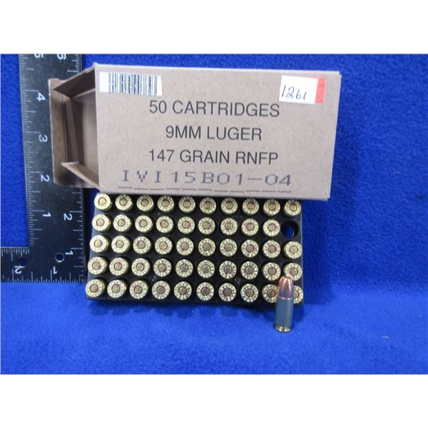9MM Luger 147gr RNFP General Dynamics Cartridges
