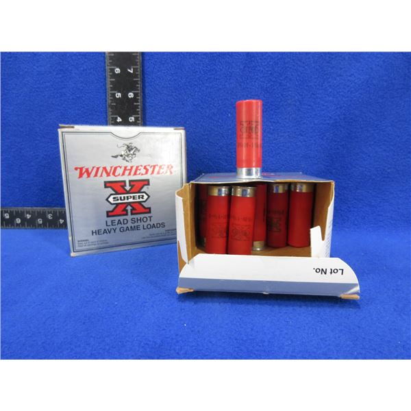 12 Ga 2 3/4" 6 Shot Winchester SuperX Shotshells