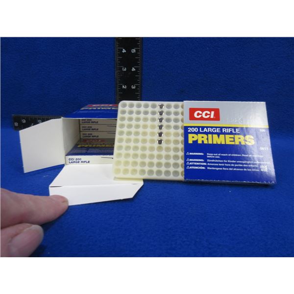 CCI 200 Large Rifle Primers - Case of 606