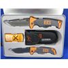 Image 2 : Gerber Survival Bear Grylls 2 Knife Set In Gift Tin