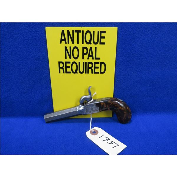 No PAL Required - Single Shot Cap & Ball Pistol in Approx. 57 Cal.