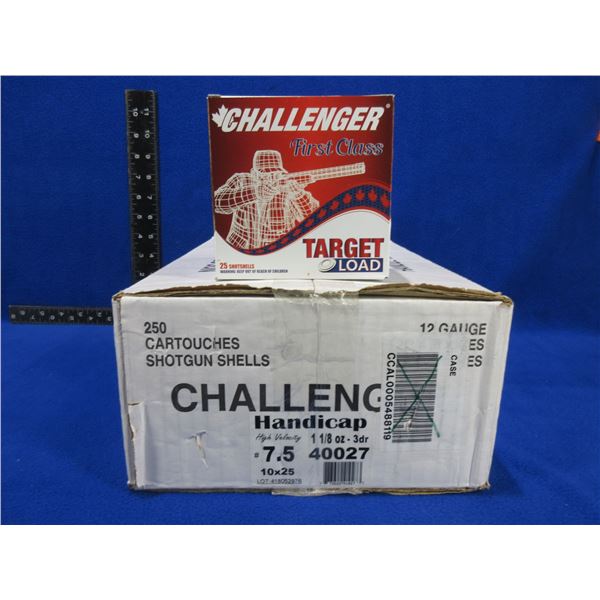 12 Ga 2 3/4" 7.5 Shot HV Challenger Target Load Shotshells