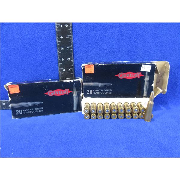 250 Savage 117gr SPE Gevelot Cartridges