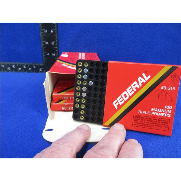 Federal No. 215 Magnum Rifle Primers - Case of 219