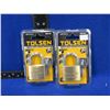 Image 1 : 2 Tolsen Heavy Duty Brass Padlocks # 55114 - 40MM