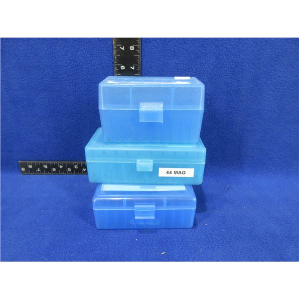 3 Ammo Tubs - 38/357, 17/223/222/204, 45/41/44 Mag