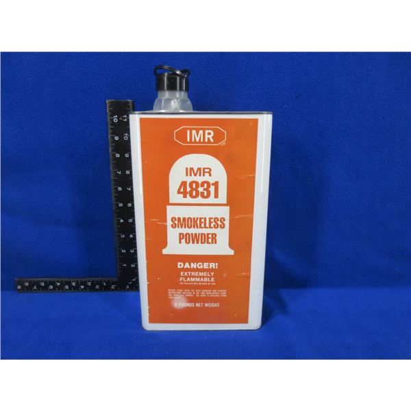 IMR 4831 Smokeless Powder - 1860 Grams Including Tin