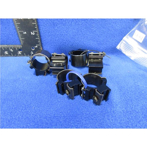 3 Sets of Weaver Rings and Bases for 22 Cal.