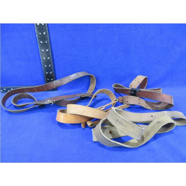 4 Leather Rifle Slings
