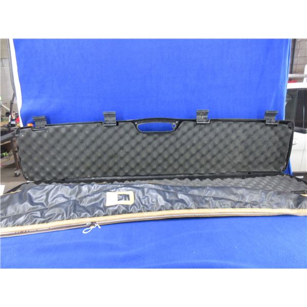Plano Gun Guard Hard Rifle Case and a Soft Rifle Case